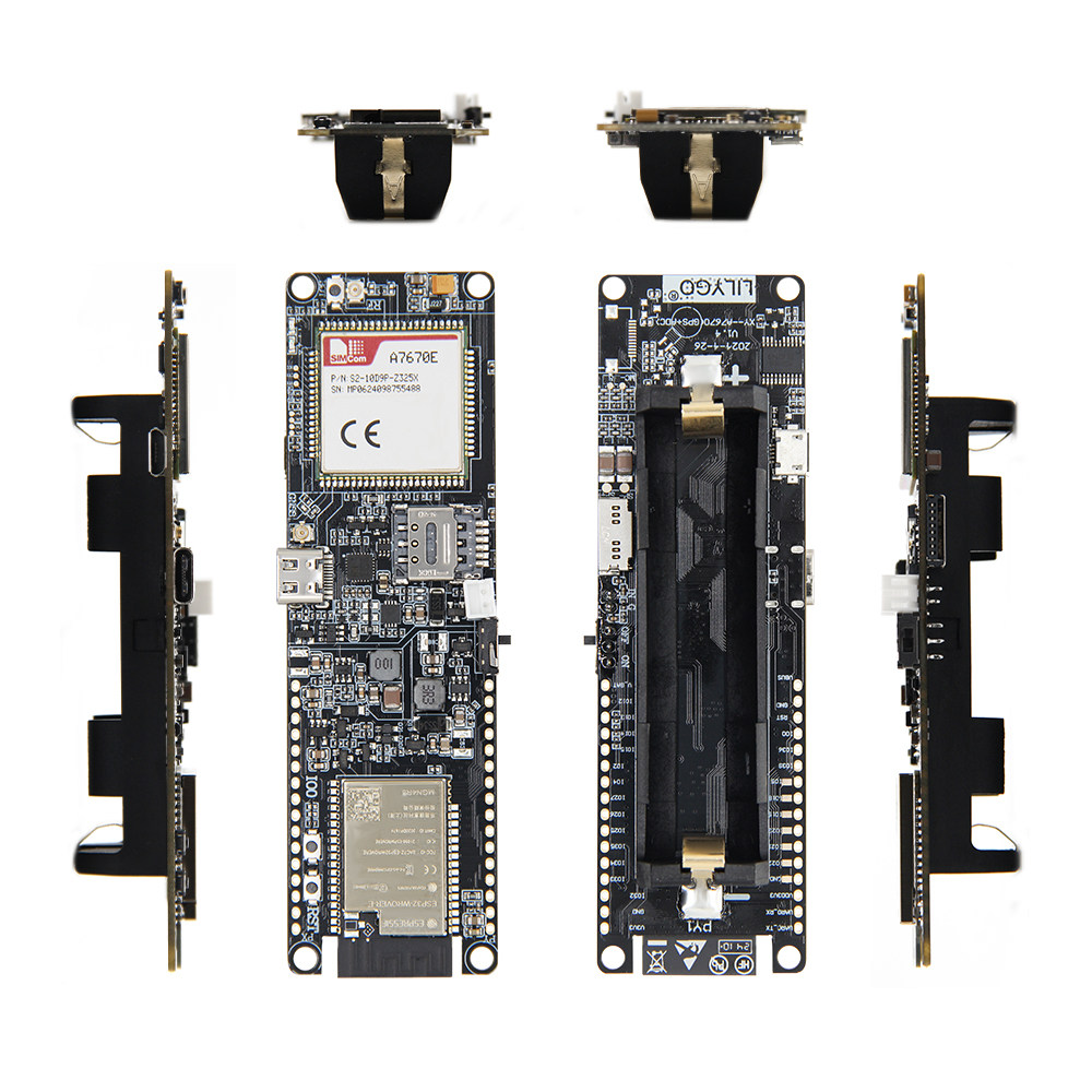 Esp32 Battery Holder Lipo - LILYGO T-A7670E ESP32 Development Board WiFi