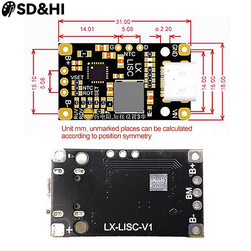 1pc Type-C 2S 3S 8.4V 12.6V St - огляд і ціна Li Ion Charger Module