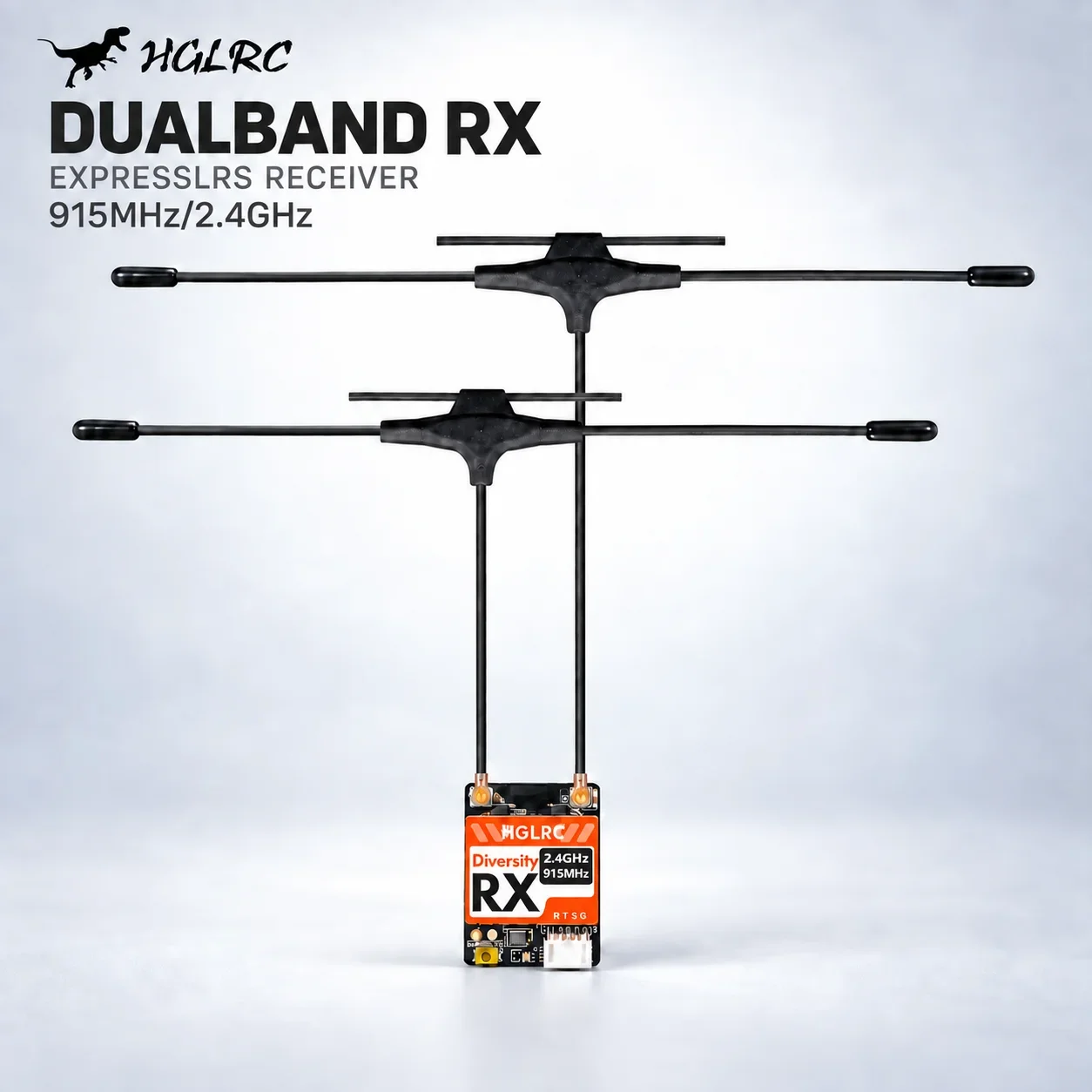 HGLRC Dualband RX ExpressLRS R - огляд і ціна Antenna 2.4Ghz