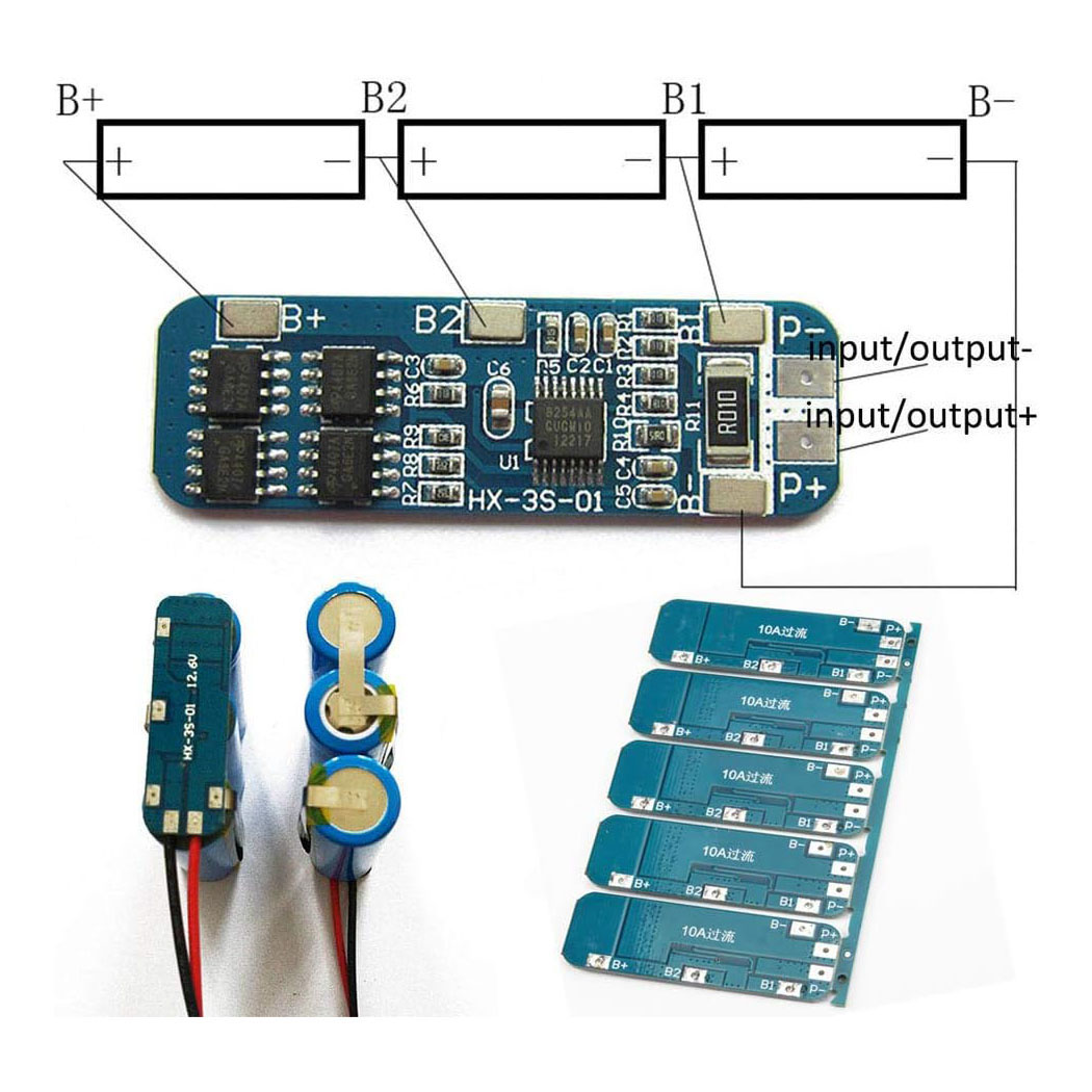 3S 12V 10A 18650 Lithium Batte - огляд і ціна Li Ion Charger Module