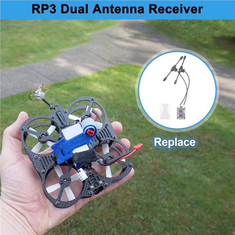 BEDW-RP3 Dual Antenna Receiver - огляд і ціна Antenna 2.4Ghz