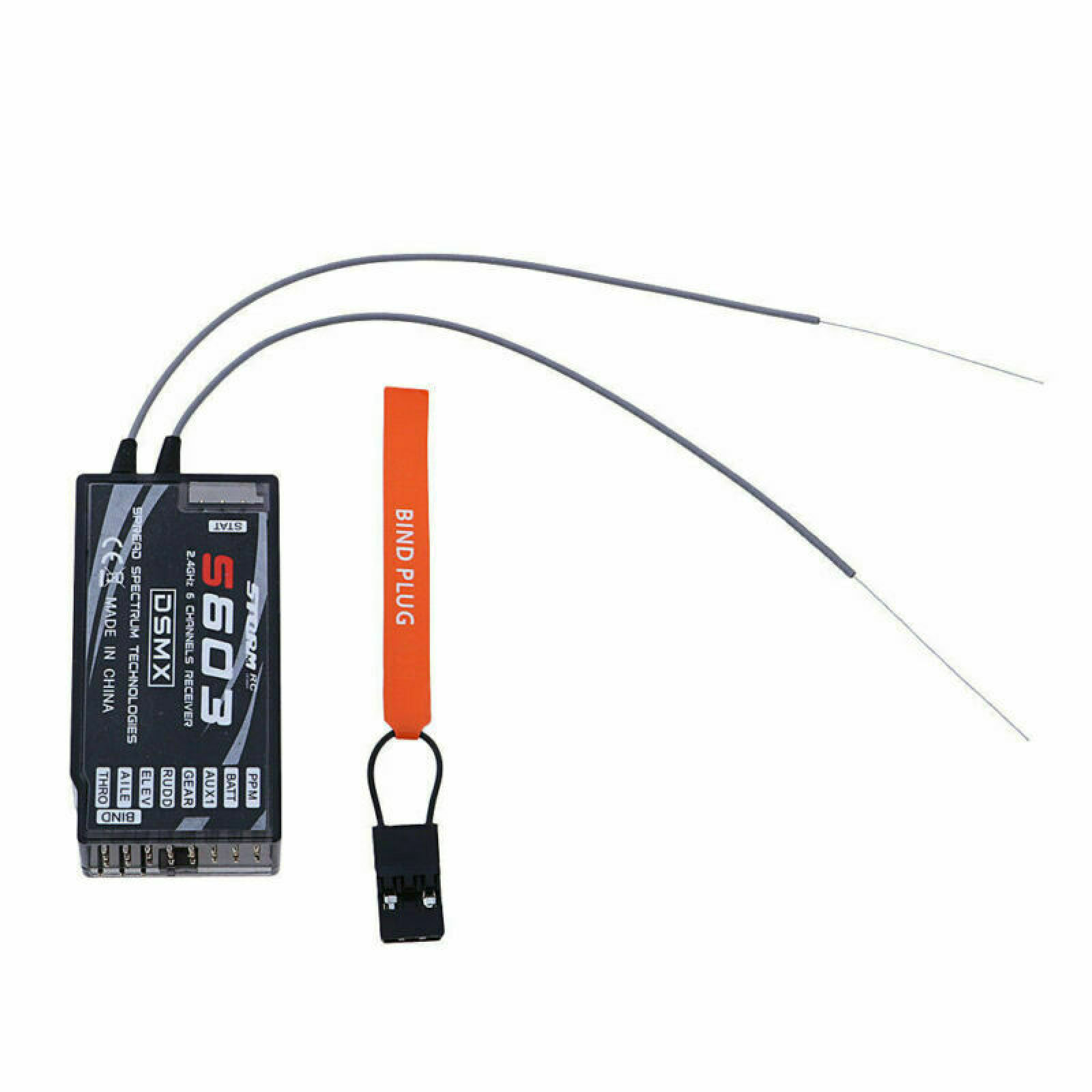 6CH 2.4GHz PPM S603 Receiver w - огляд і ціна Antenna 2.4Ghz