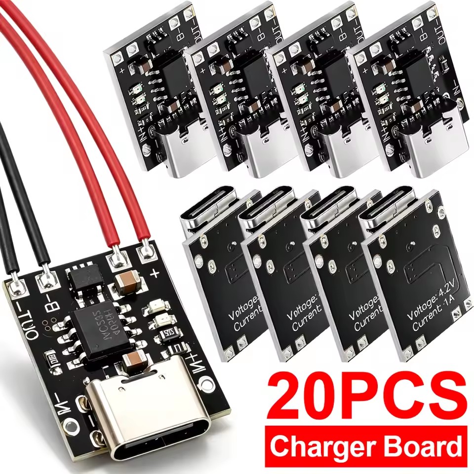 Type-C Charging Board with Pro - огляд і ціна Li Ion Charger Module
