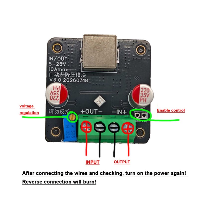 X64A-Solar Wind 10A DC-DC 5V-2 - огляд і ціна Boost Converter