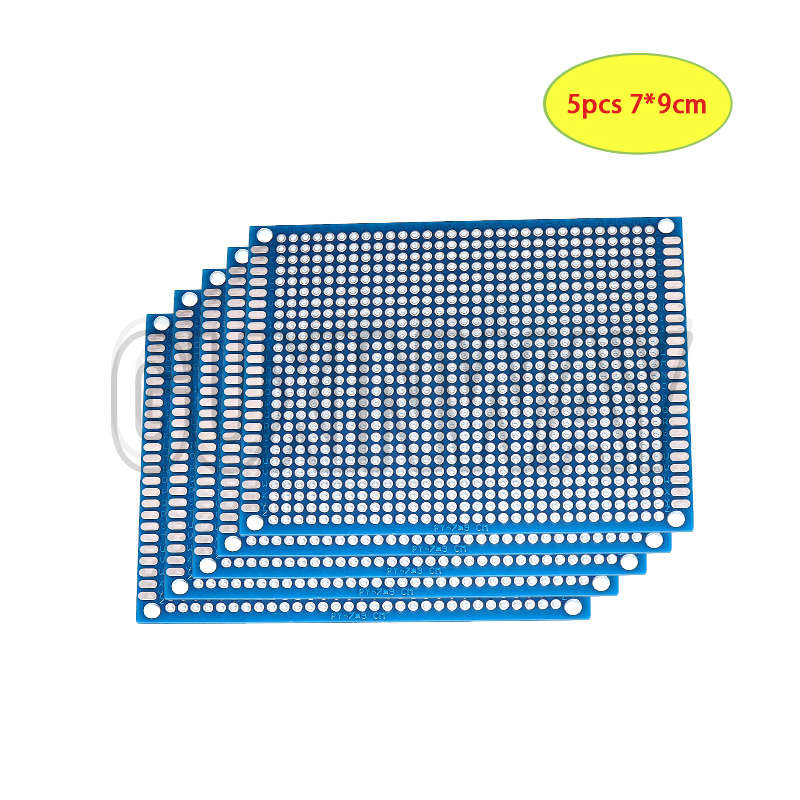 5-10PCS Prototype BoardsBlue C - огляд і ціна Perfboard