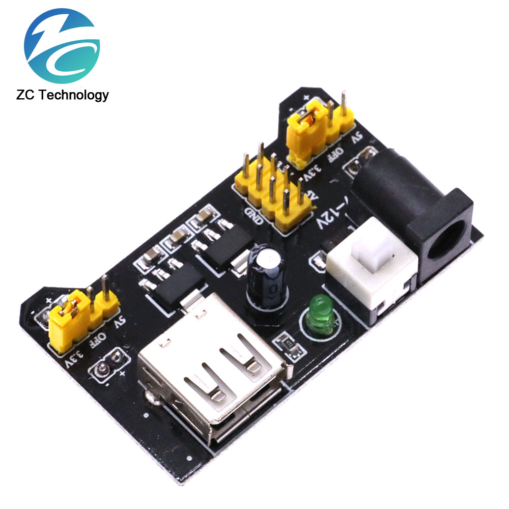 3.3V/5V MB102 Breadboard Power - огляд і ціна Breadboard 400 Point