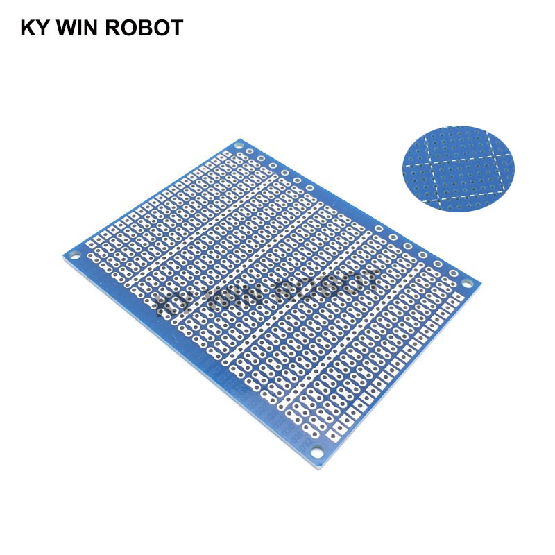 1pcs DIY 7*9CM Blue Single Sid - огляд і ціна Pcb Prototyping Board