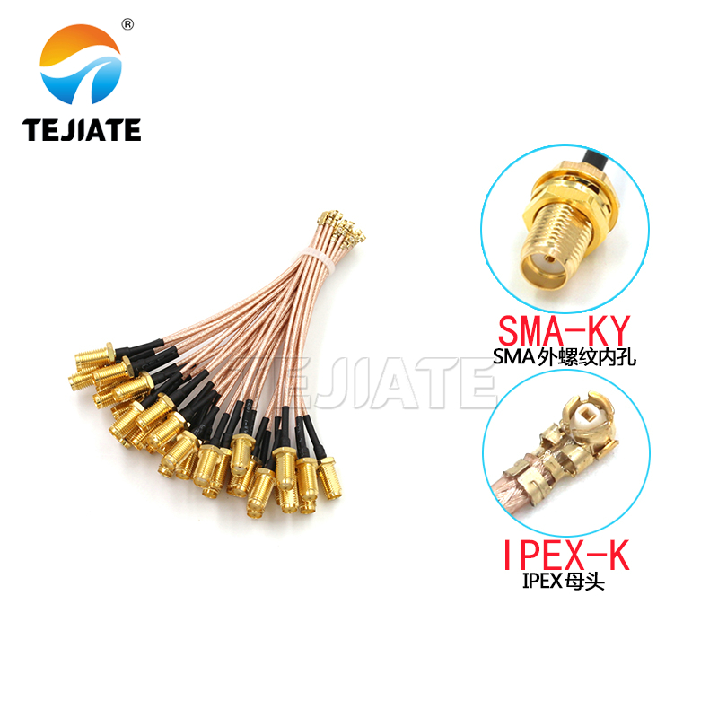 1PCS UF. L to SMA Jumper SMA C - огляд і ціна Ipex Connector