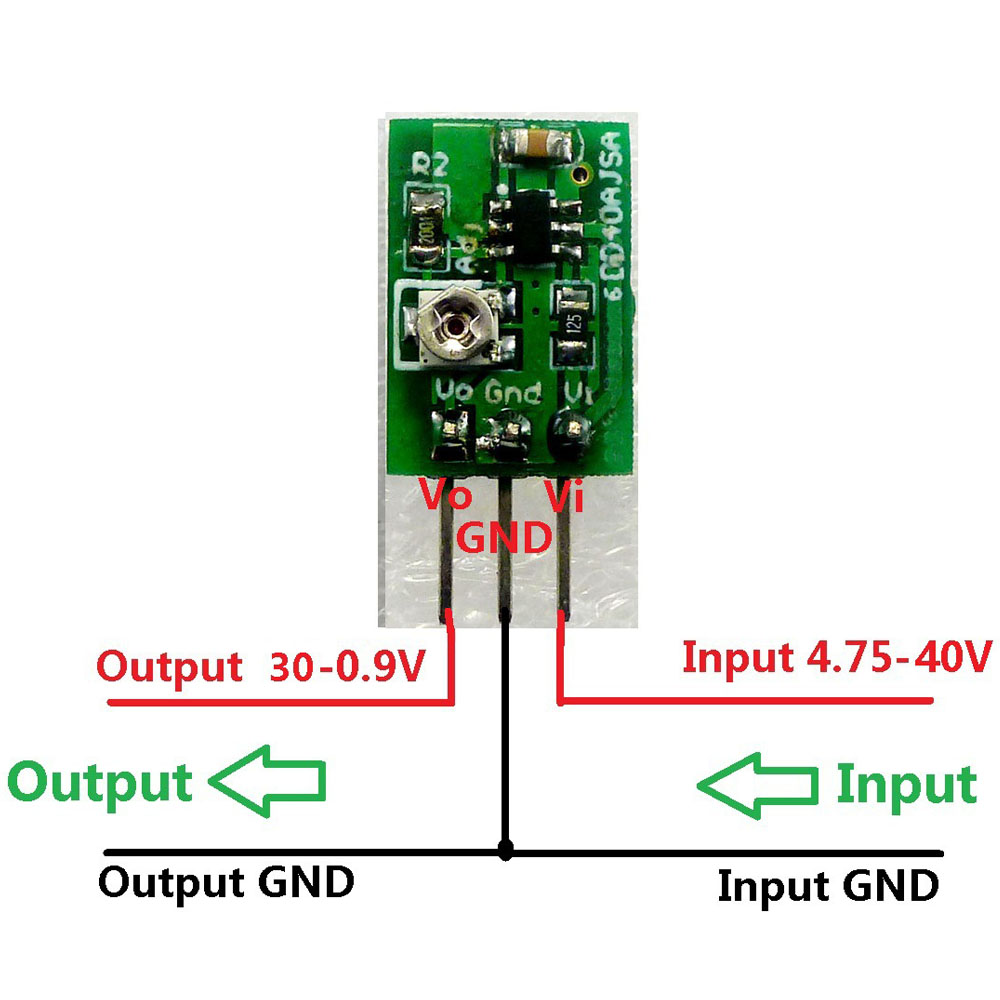 1A 5W Mini DC-DC Step Down Con - огляд і ціна Ams1117 Module