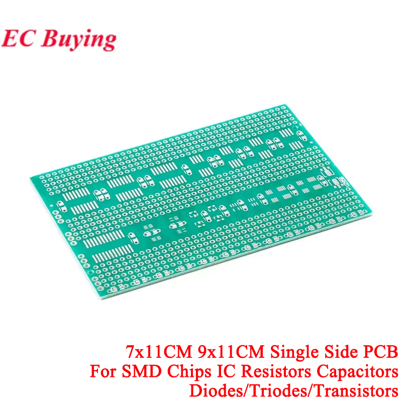 7x11cm 9x11CM Single Side SMD  - огляд і ціна Pcb Prototyping Board