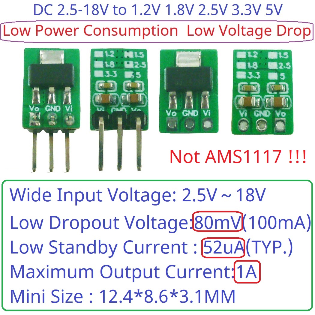 For Arduiuo ESP32 Tiny Out 1A  - огляд і ціна Esp32 Step Down Buck