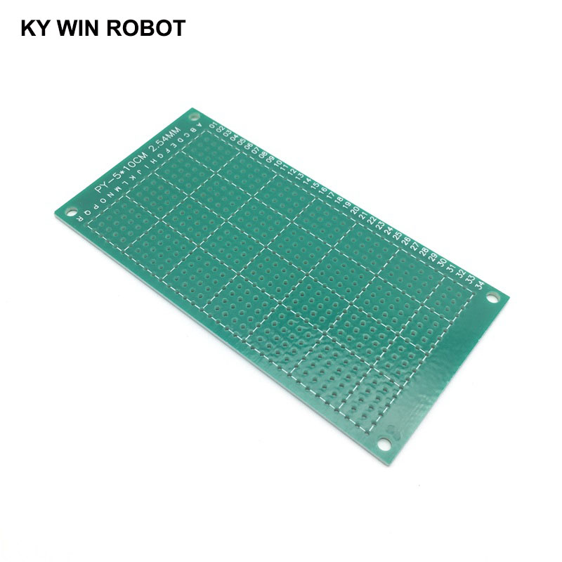 1pcs 5x10cm 50x100 mm Single S - огляд і ціна Pcb Prototyping Board