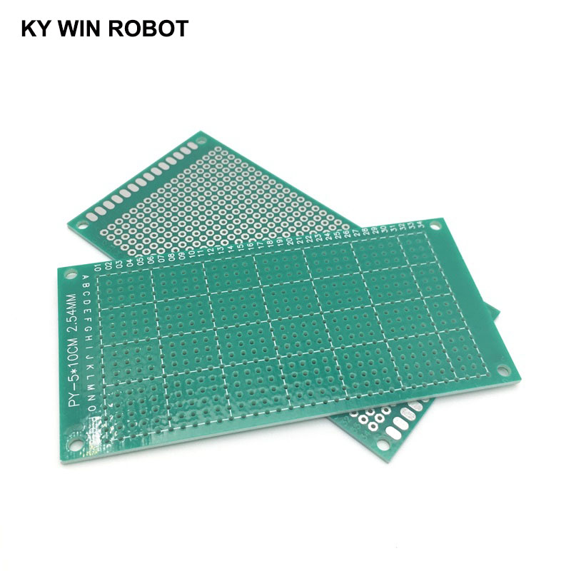 1pcs 5x10cm 50x100 mm Single S - огляд і ціна Pcb Prototyping Board