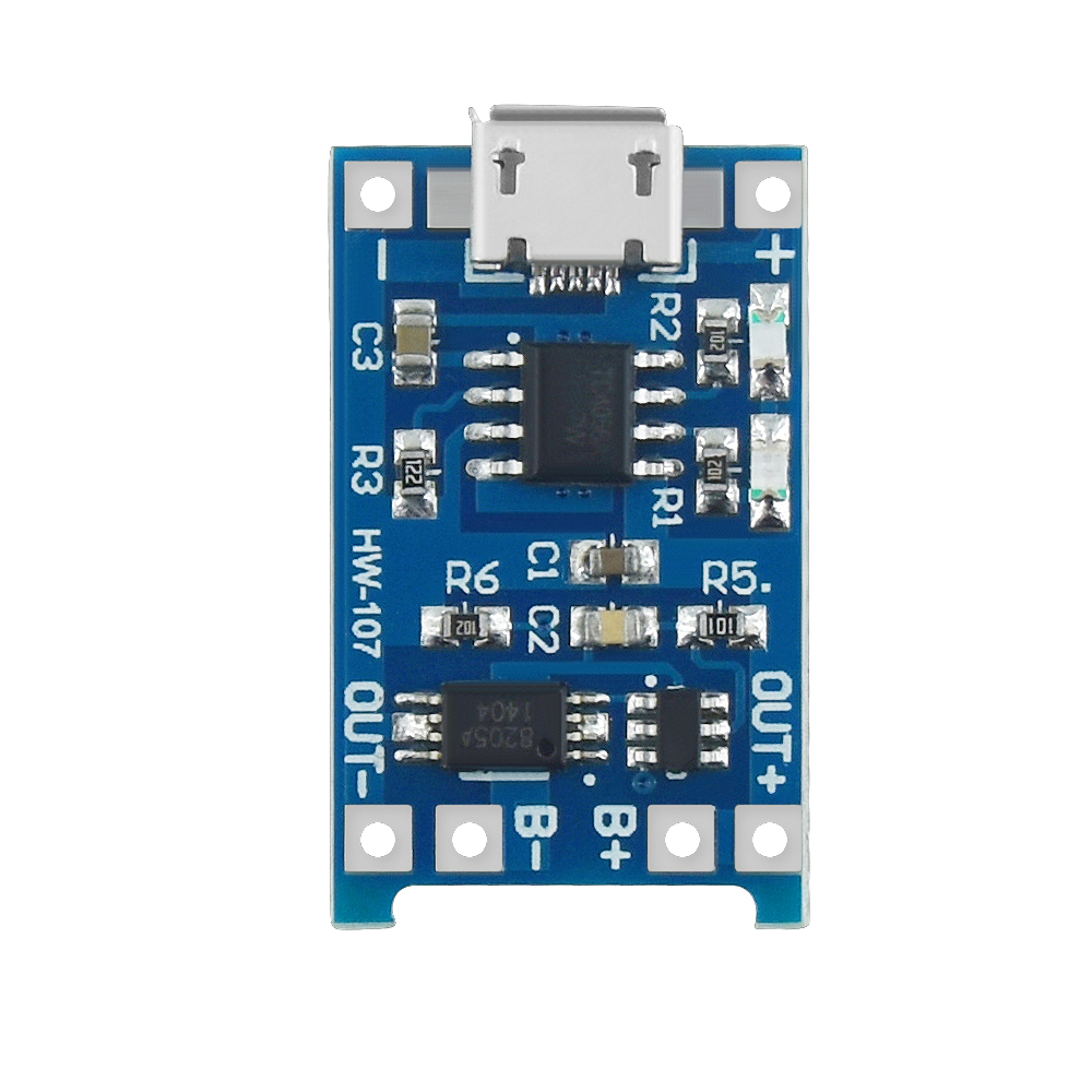 5PCS 5V 1A Micro USB 18650 Lit - огляд і ціна Tp4056 Module