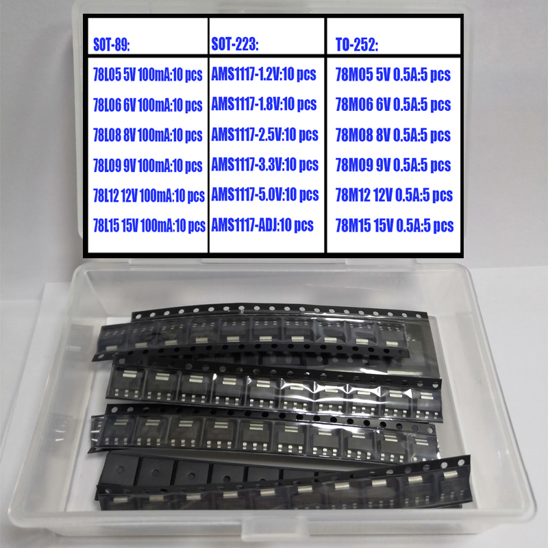 SMD Voltage Regulator Assortme - огляд і ціна Ams1117 Module