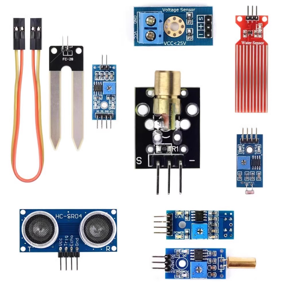 22 in 1 Sensor Kit Module Kit  - огляд і ціна Breadboard 400 Point