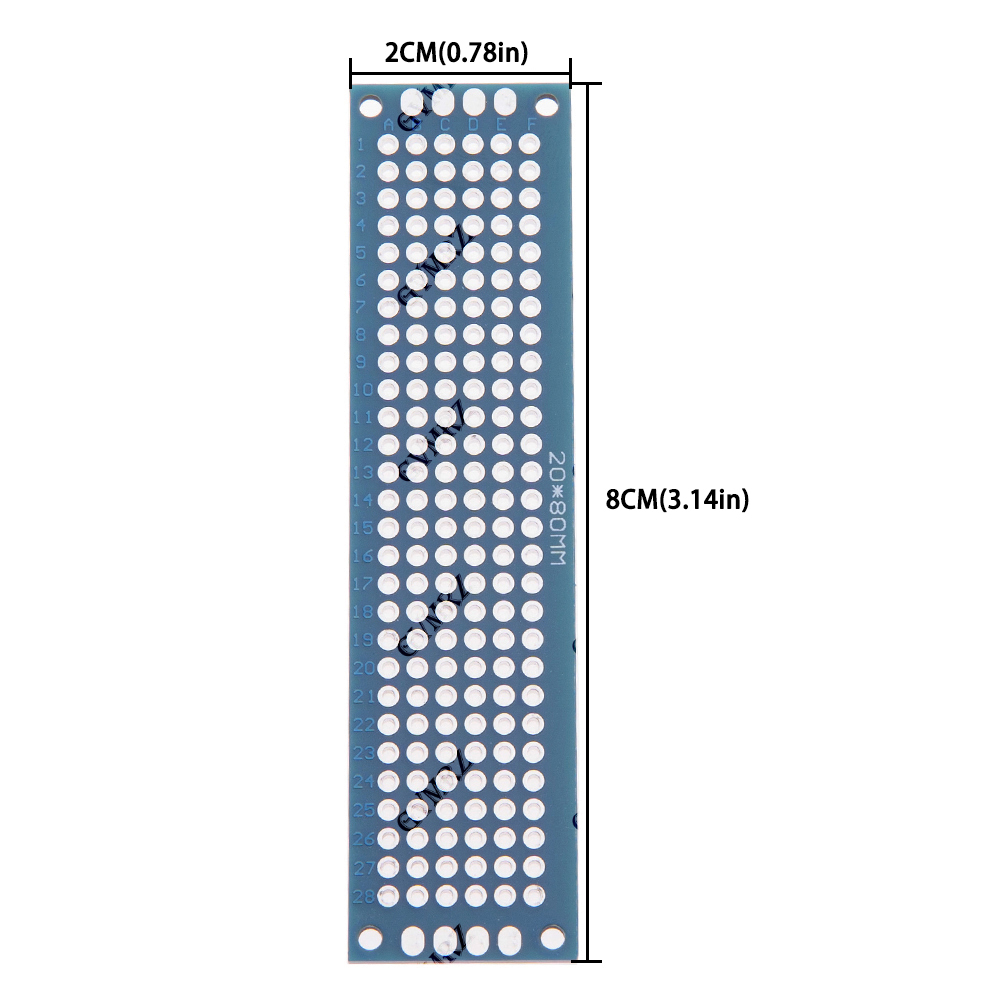 5x7cm/2x8cm/3x7cm/9x15cm/8x12c - огляд і ціна Perfboard