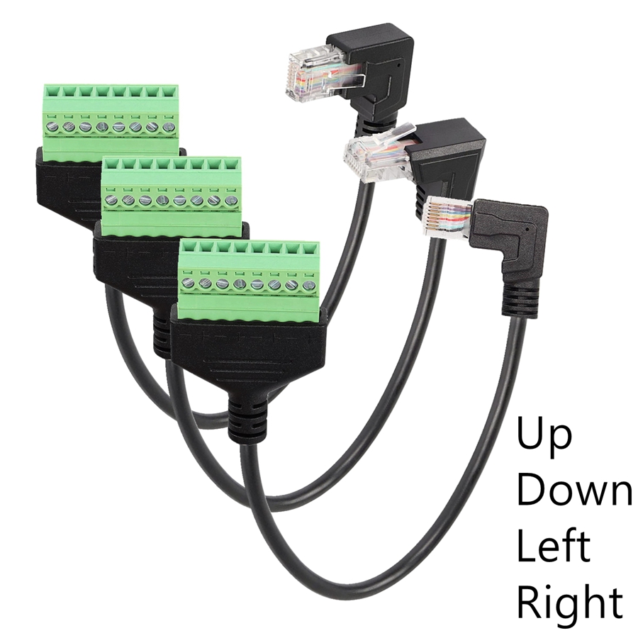 Rj45 To Screw Terminal Block 8 - огляд і ціна Screw Terminal Block