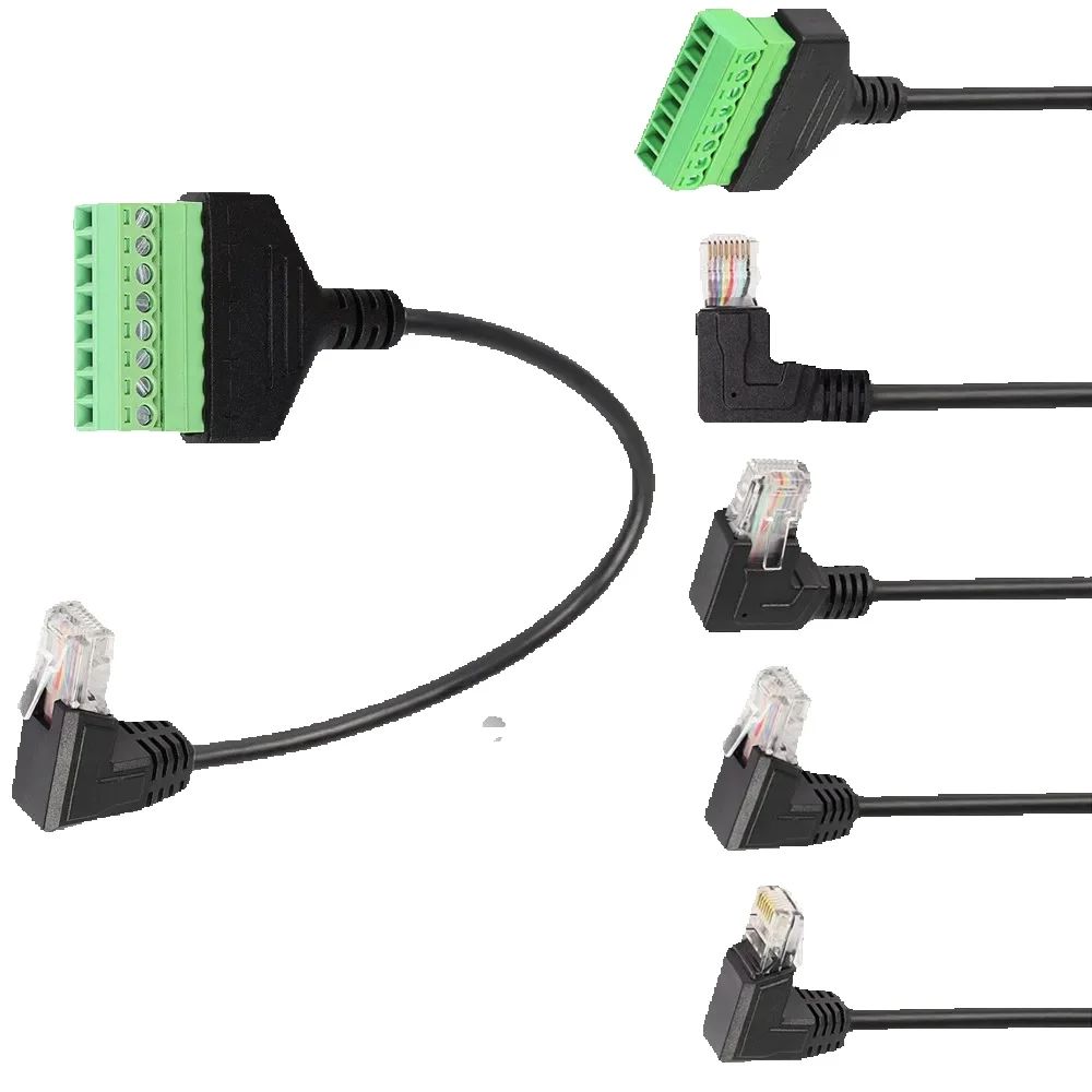 Rj45 To Screw Terminal Block 8 - огляд і ціна Screw Terminal Block