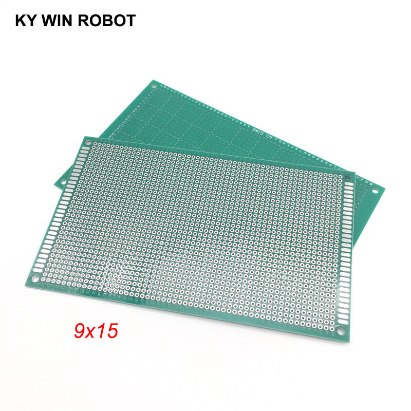 1pcs 9x15cm 90x150 mm Single S - огляд і ціна Pcb Prototyping Board