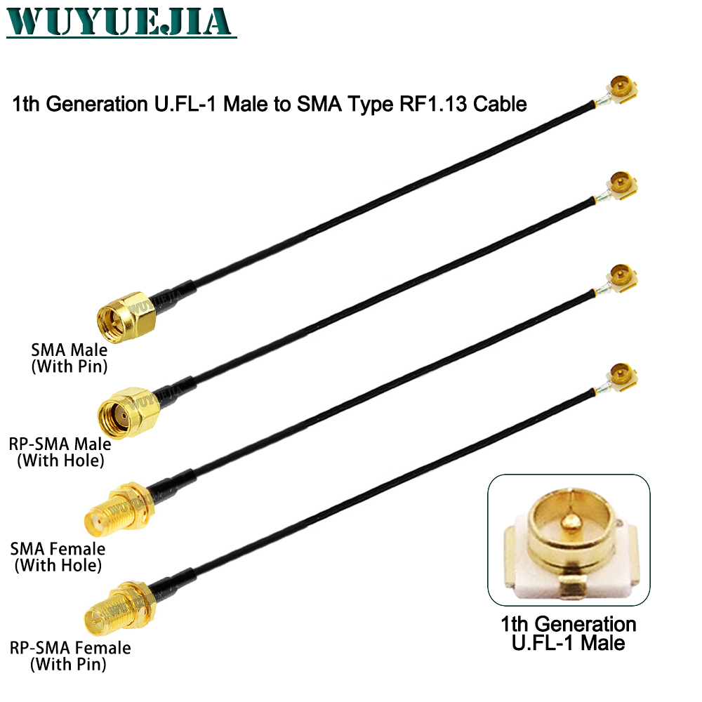 2Pcs SMA to U.F.L1 Line RP-SMA - огляд і ціна Ipex Connector