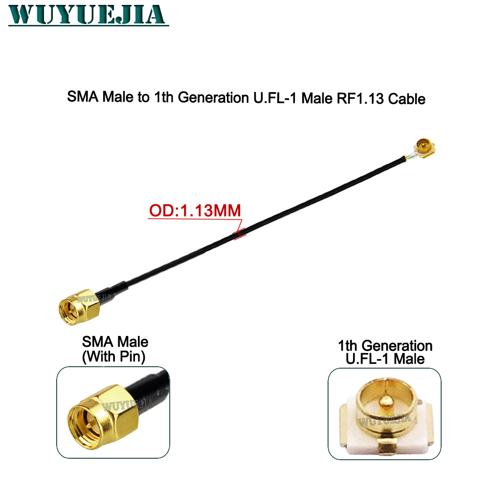 2Pcs SMA to U.F.L1 Line RP-SMA - огляд і ціна Ipex Connector