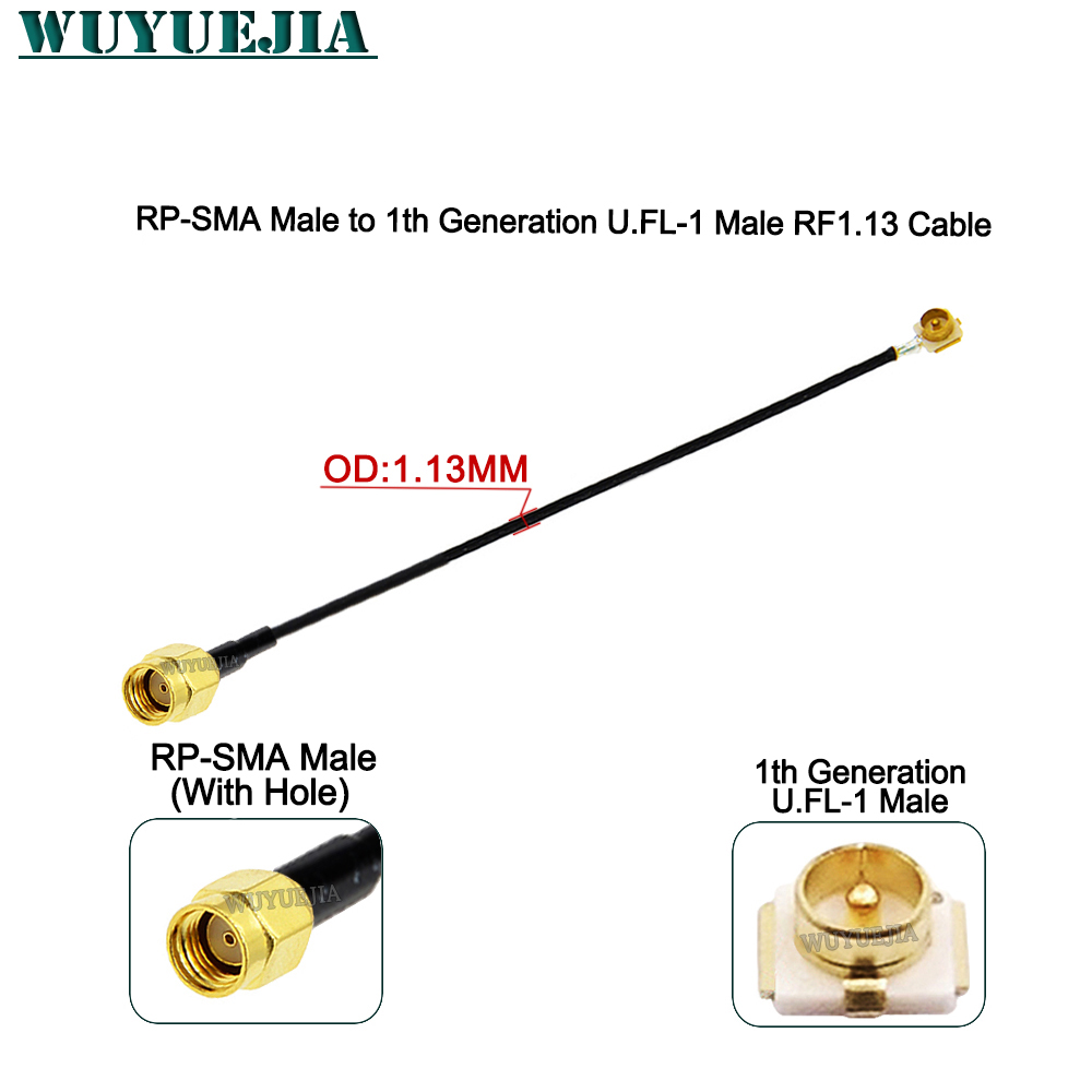 2Pcs SMA to U.F.L1 Line RP-SMA - огляд і ціна Ipex Connector