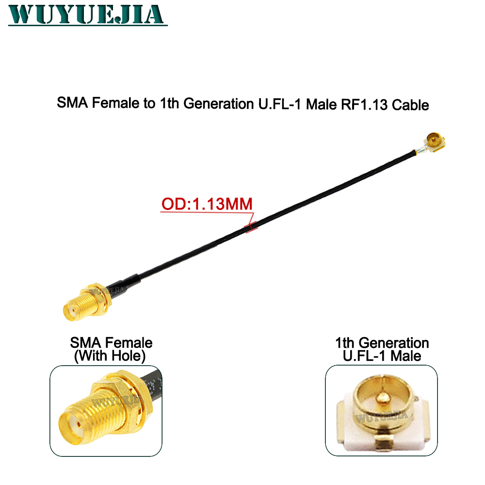 2Pcs SMA to U.F.L1 Line RP-SMA - огляд і ціна Ipex Connector