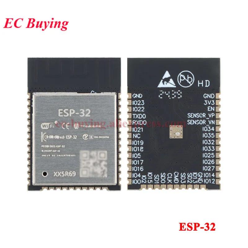 ESP32 Module Development Board - огляд і ціна Esp32 Battery Holder Lipo
