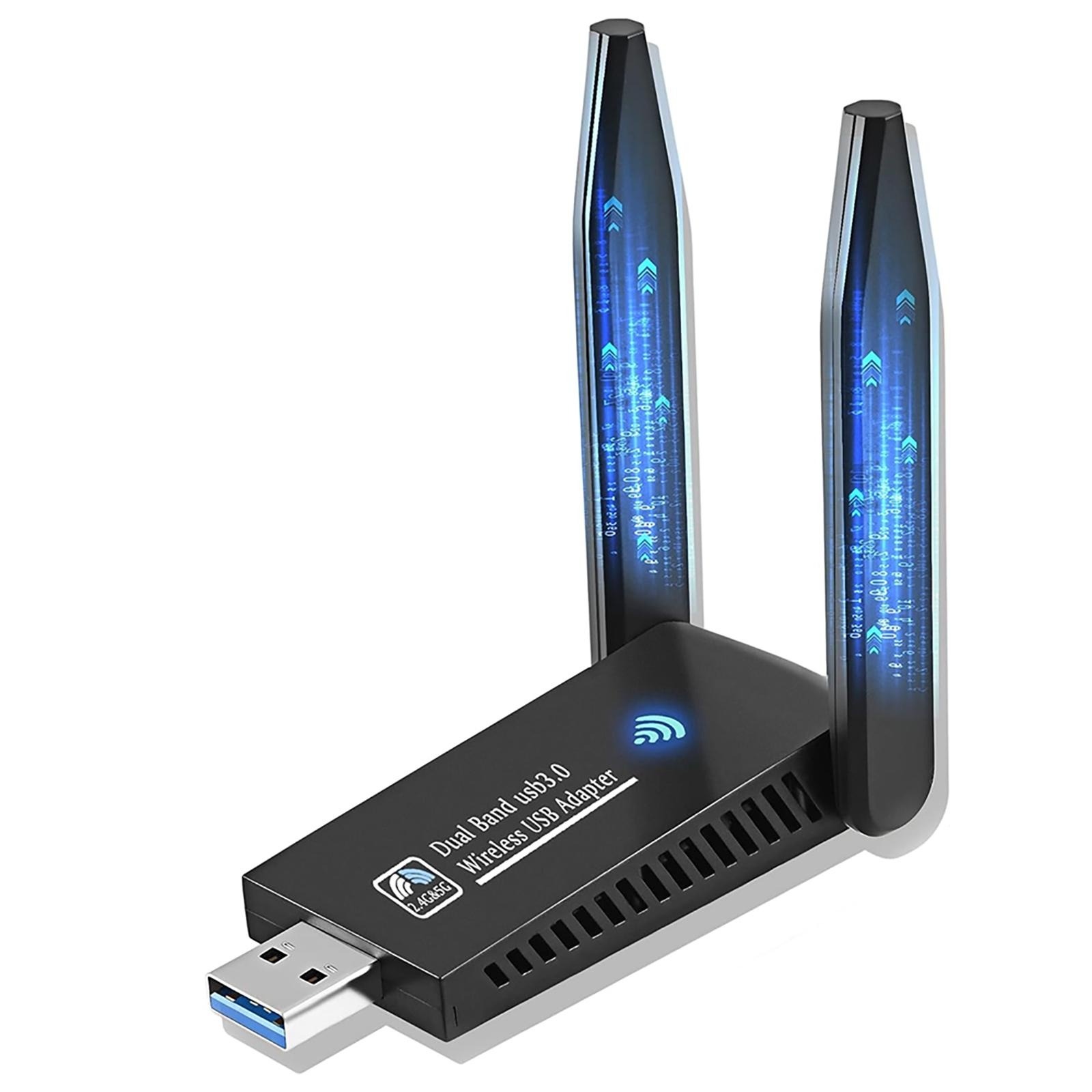 1300Mbps USB WiFi Adapter Dual - огляд і ціна Antenna 2.4Ghz