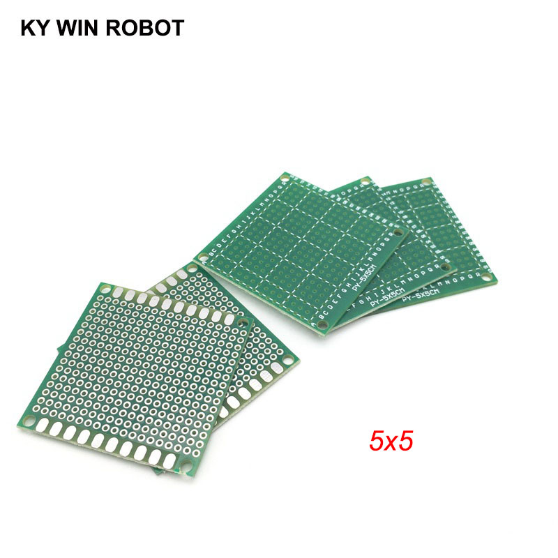 5pcs 5x5cm 50x50 mm Single Sid - огляд і ціна Pcb Prototyping Board