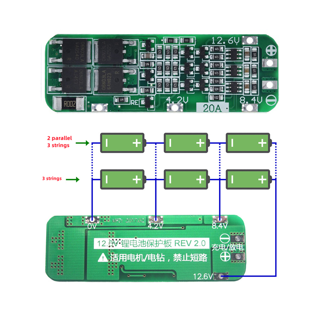3S 20A Li-ion Lithium Battery  - огляд і ціна Li Ion Charger Module