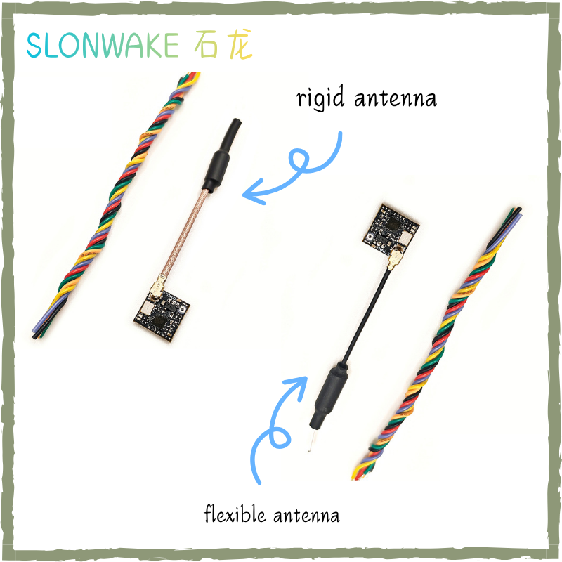 SLONWAKE 5.8G 25mW Tiny VTX 48 - огляд і ціна Ipex Connector