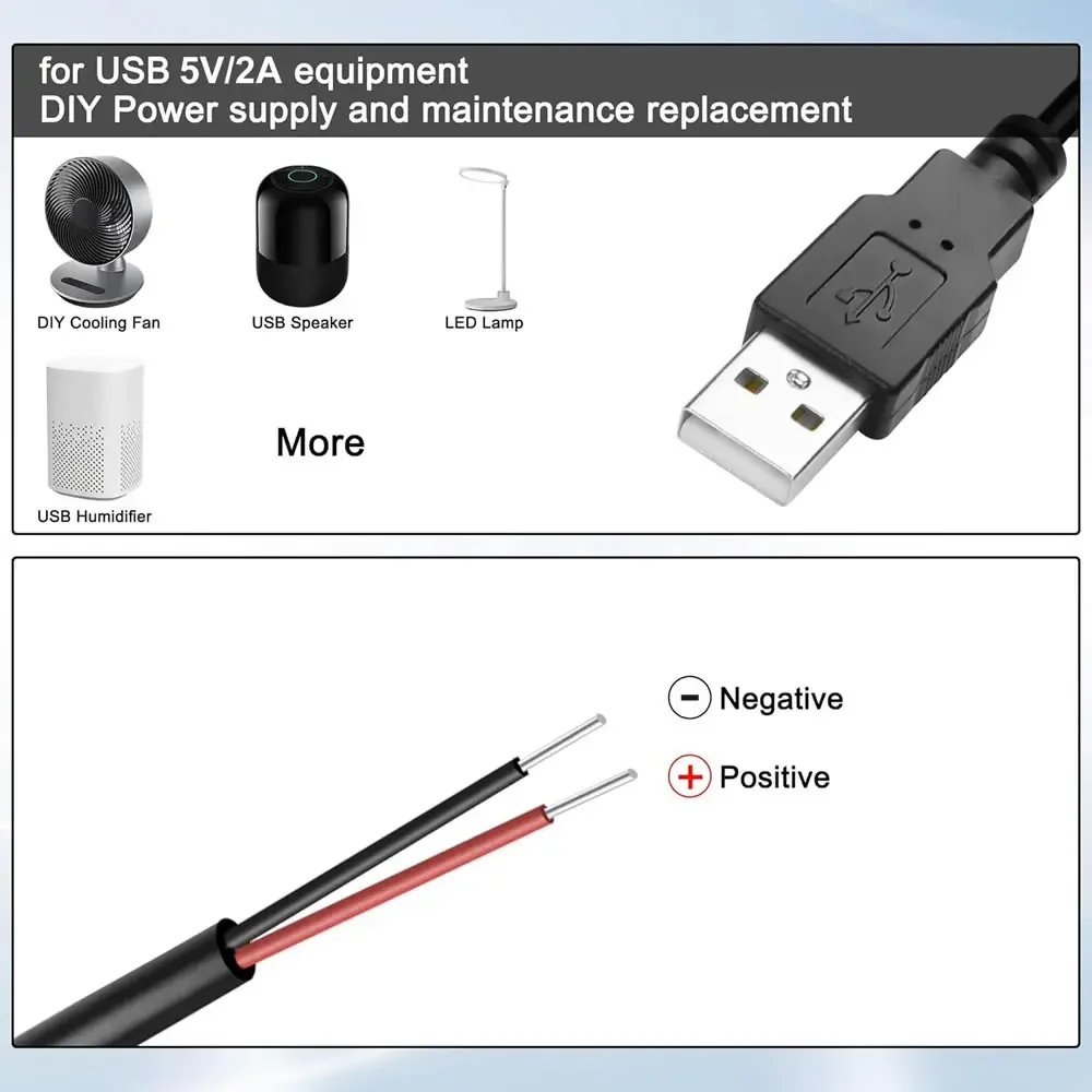 DC 2-pin USB Power Cable USB M - огляд і ціна Ipex Connector