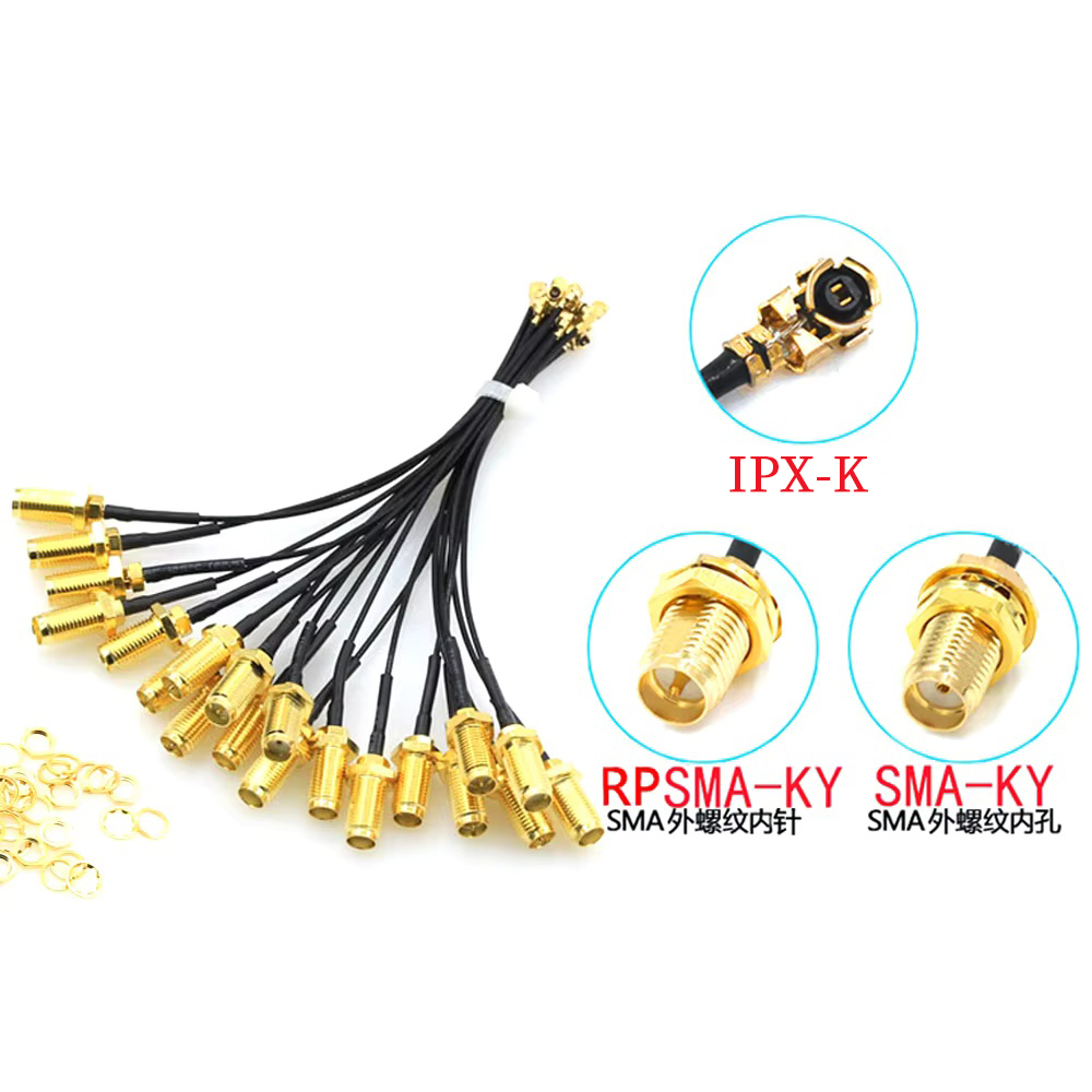 5Pcs RP-SMA Female to U.FL IPX - огляд і ціна Ipex Connector