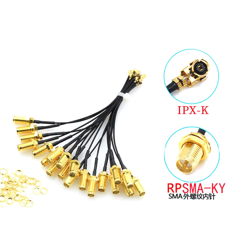 5Pcs RP-SMA Female to U.FL IPX - огляд і ціна Ipex Connector