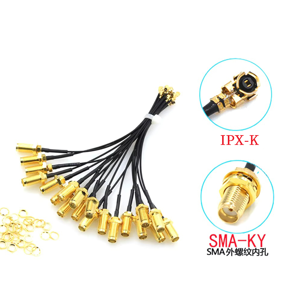 5Pcs RP-SMA Female to U.FL IPX - огляд і ціна Ipex Connector