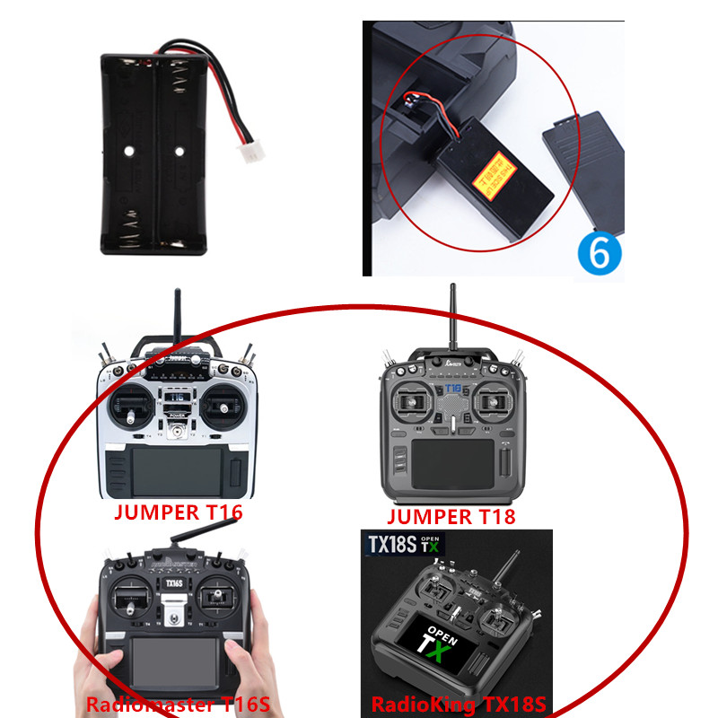 18650 Battery Compartment for  - огляд і ціна Antenna 2.4Ghz