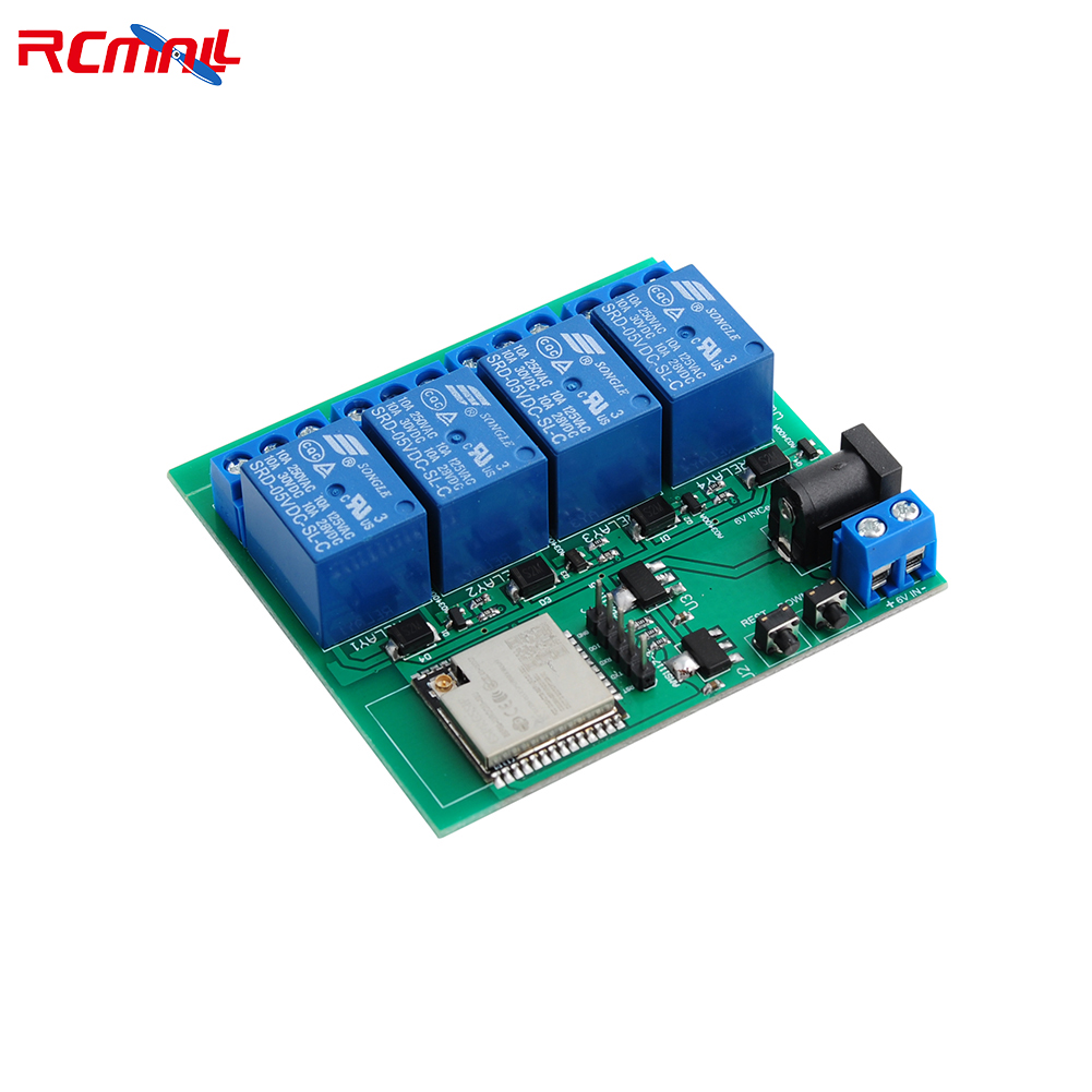 ESP32S 4CH Relay Module ESP32  - огляд і ціна Antenna 2.4Ghz