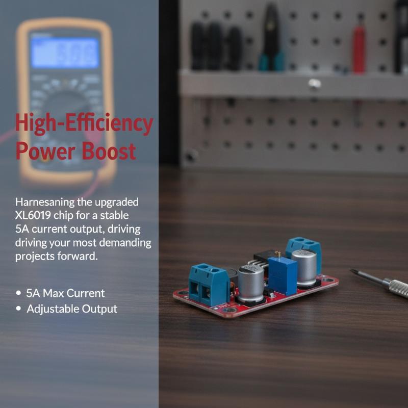 1Pcs XL6019 DC-DC Boost Power  - огляд і ціна Boost Converter