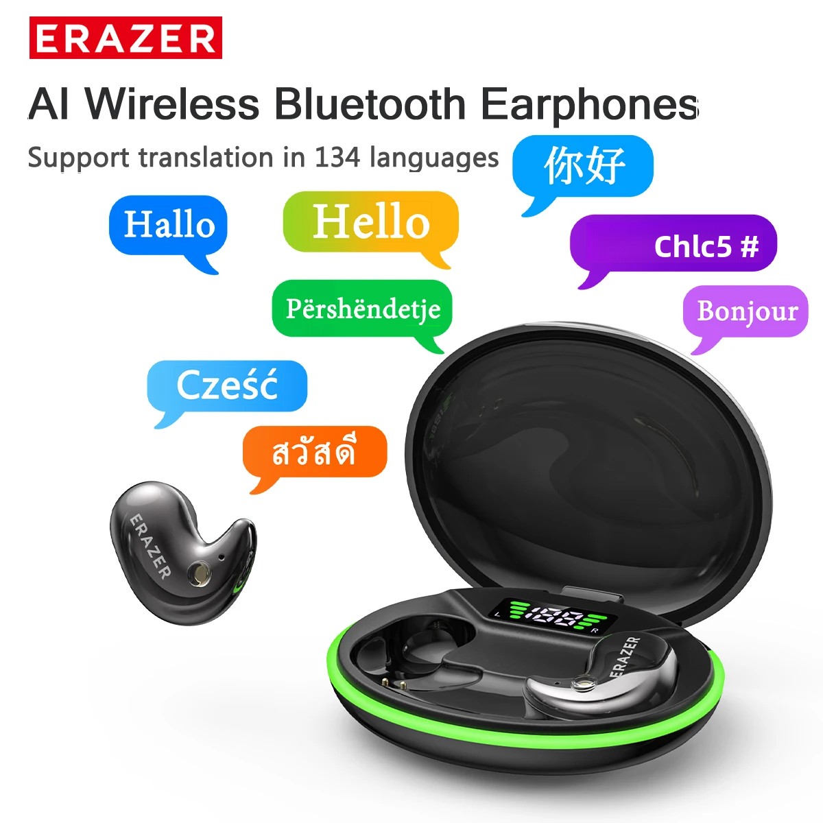 EARZER XF58 In-Ear Bluetooth H - огляд і ціна Usb C Cable