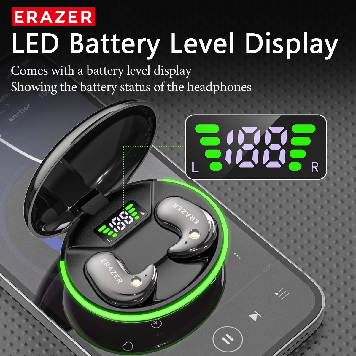EARZER XF58 In-Ear Bluetooth H - огляд і ціна Usb C Cable