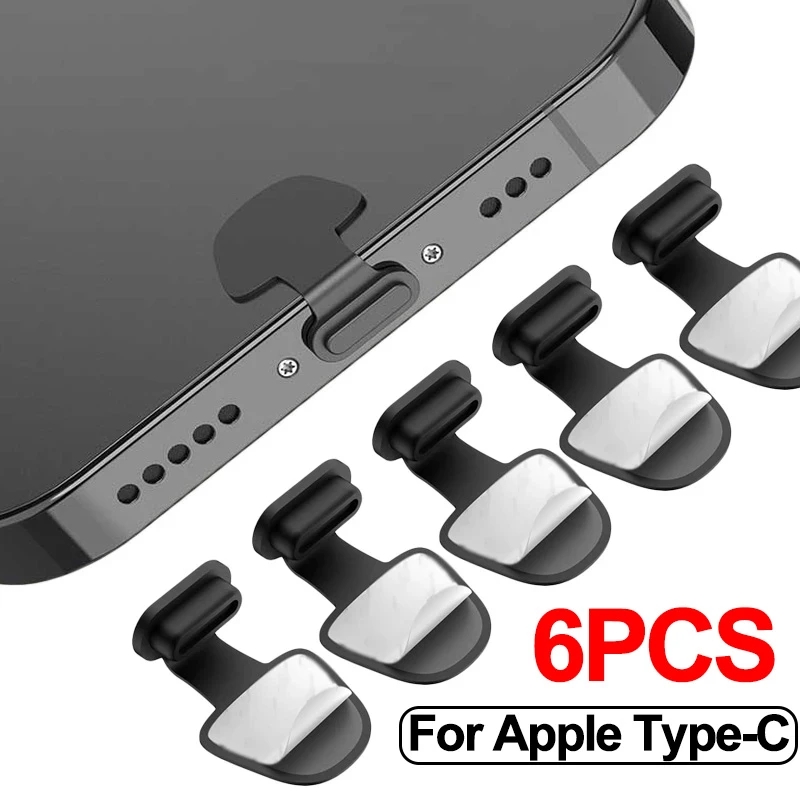 1/4/6Pcs Charging Port Anti-Du - огляд і ціна Usb C Cable