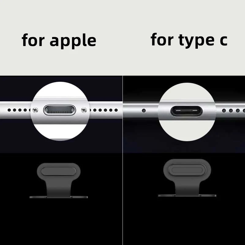 1/4/6Pcs Charging Port Anti-Du - огляд і ціна Usb C Cable