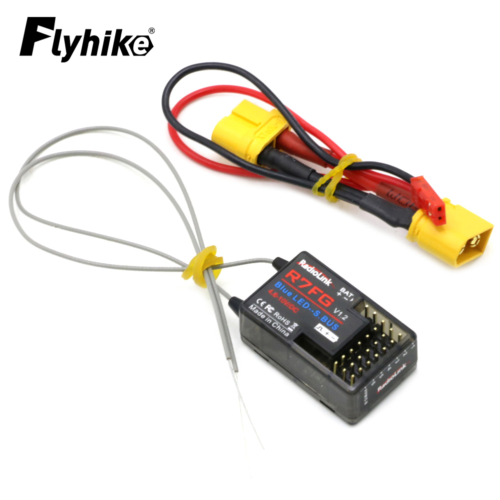 RadioLink R7FG 2.4GHz 7CH Dual - огляд і ціна Antenna 2.4Ghz