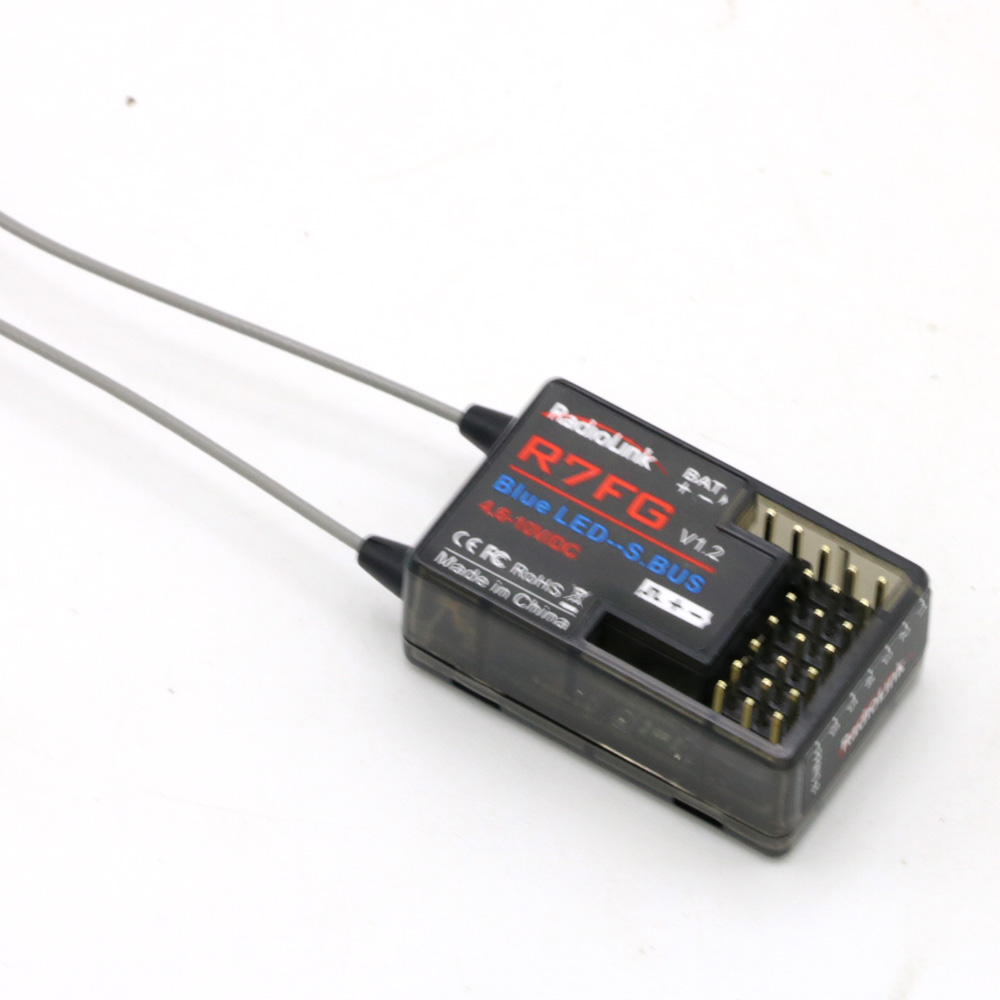 RadioLink R7FG 2.4GHz 7CH Dual - огляд і ціна Antenna 2.4Ghz