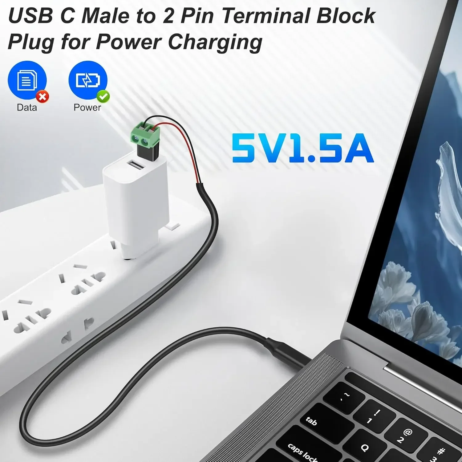 1-4Pcs Solderless Plug USB C t - огляд і ціна Screw Terminal Block