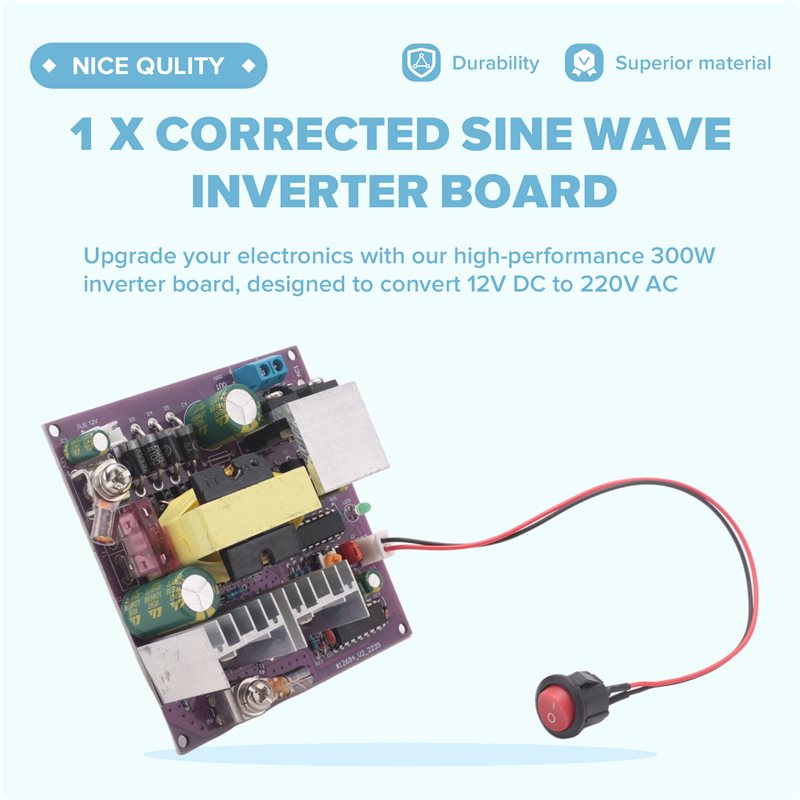 300W Corrected Sine Wave Inver - огляд і ціна Boost Converter