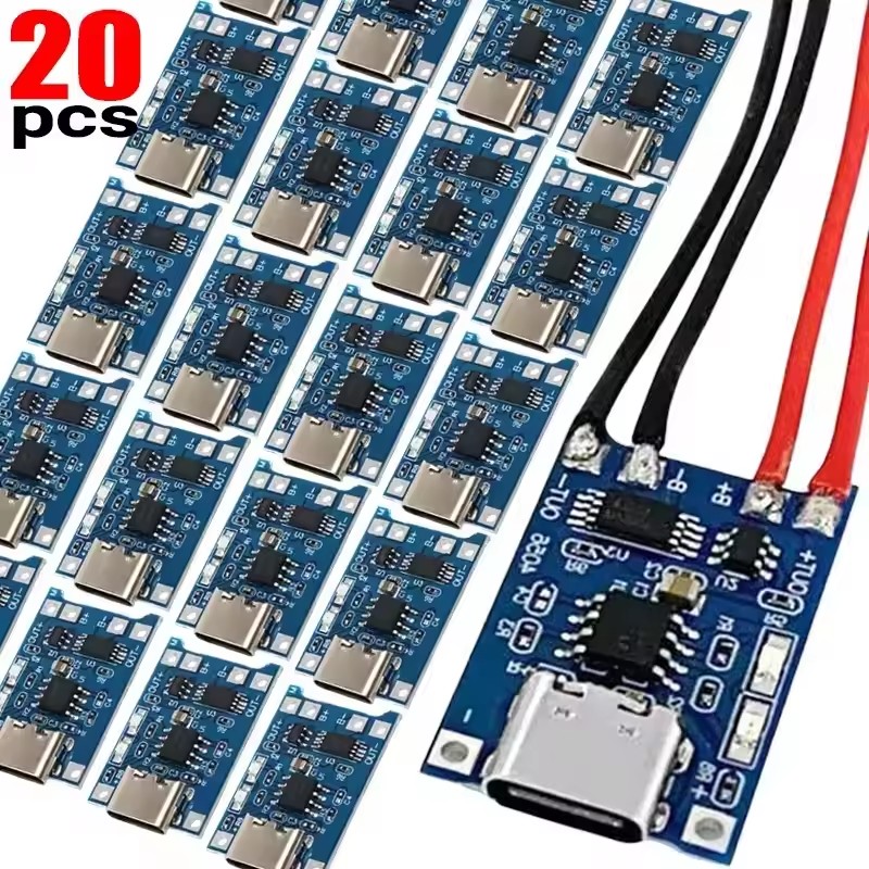 1-20Pcs Type-C/Micro/Mini USB  - огляд і ціна Li Ion Charger Module