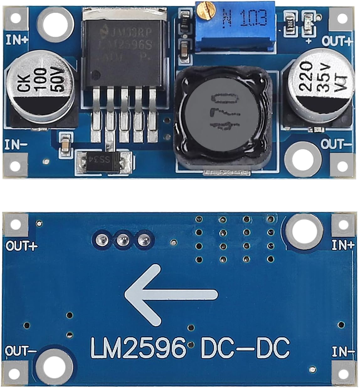 1/5/10PCS LM2596 DC to DC Buck - огляд і ціна Dc Dc Converter
